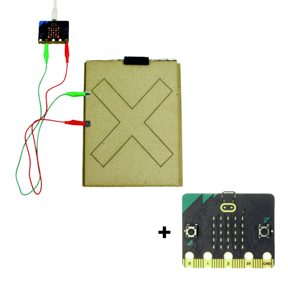 3D connected carpet kit with micro:bit board