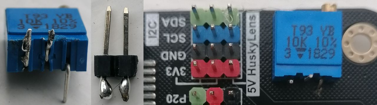 Souder un potentiomètre 