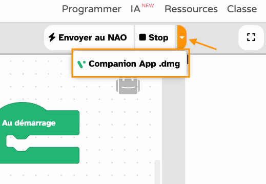 Télécharger la companion App 