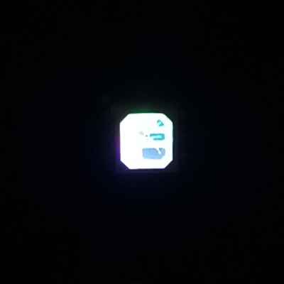 LED RGB de loin 