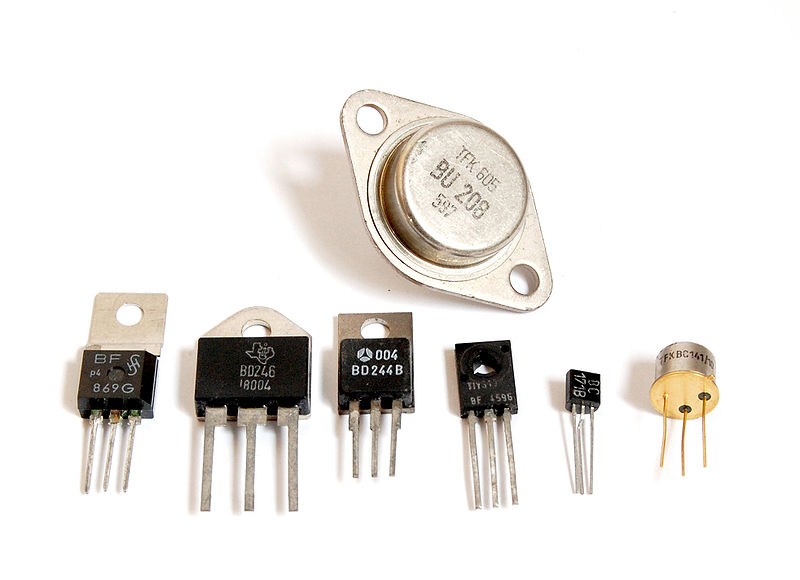 Différents transistors 