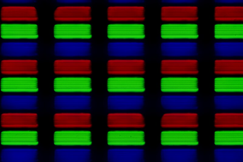 Pixels écran LCD 