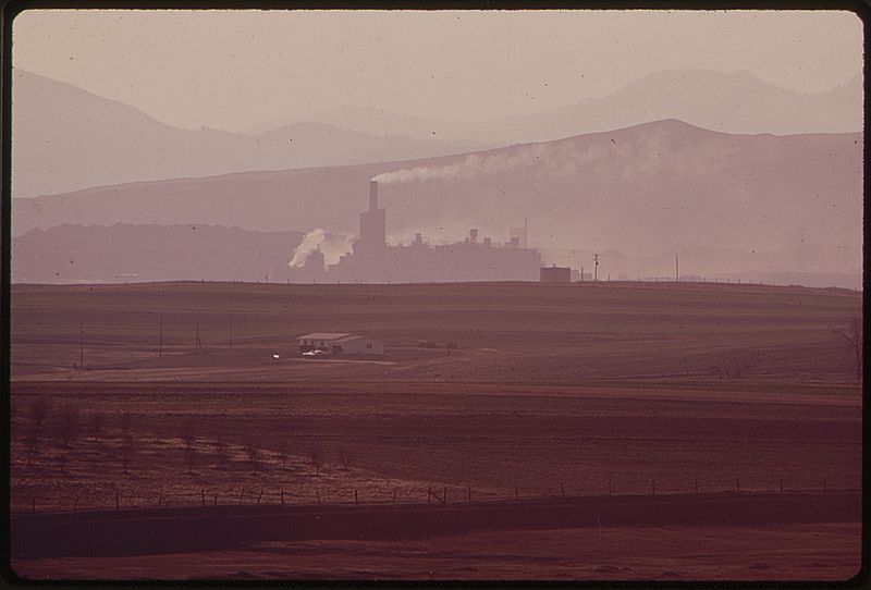 Air pollué par cimenterie 