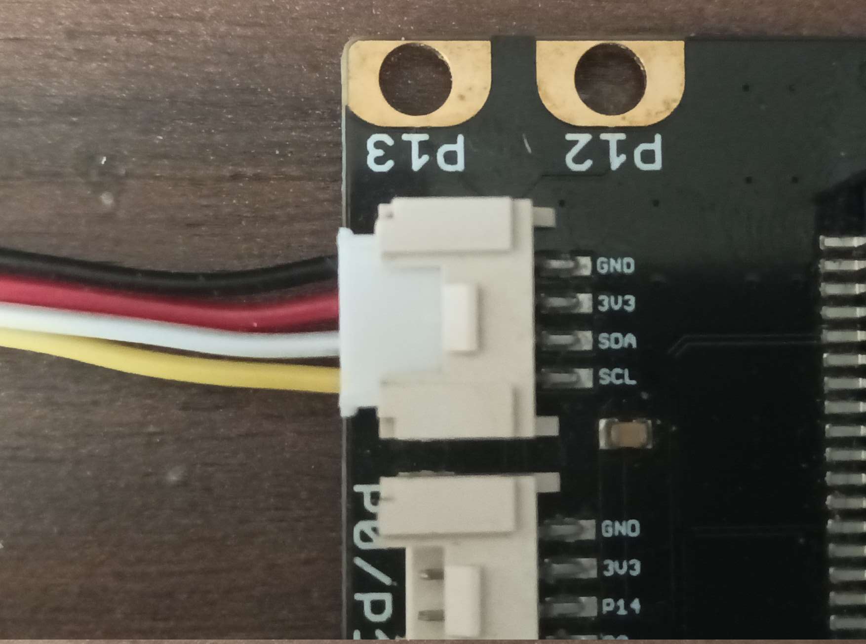 Câble Grove dans port I2C 