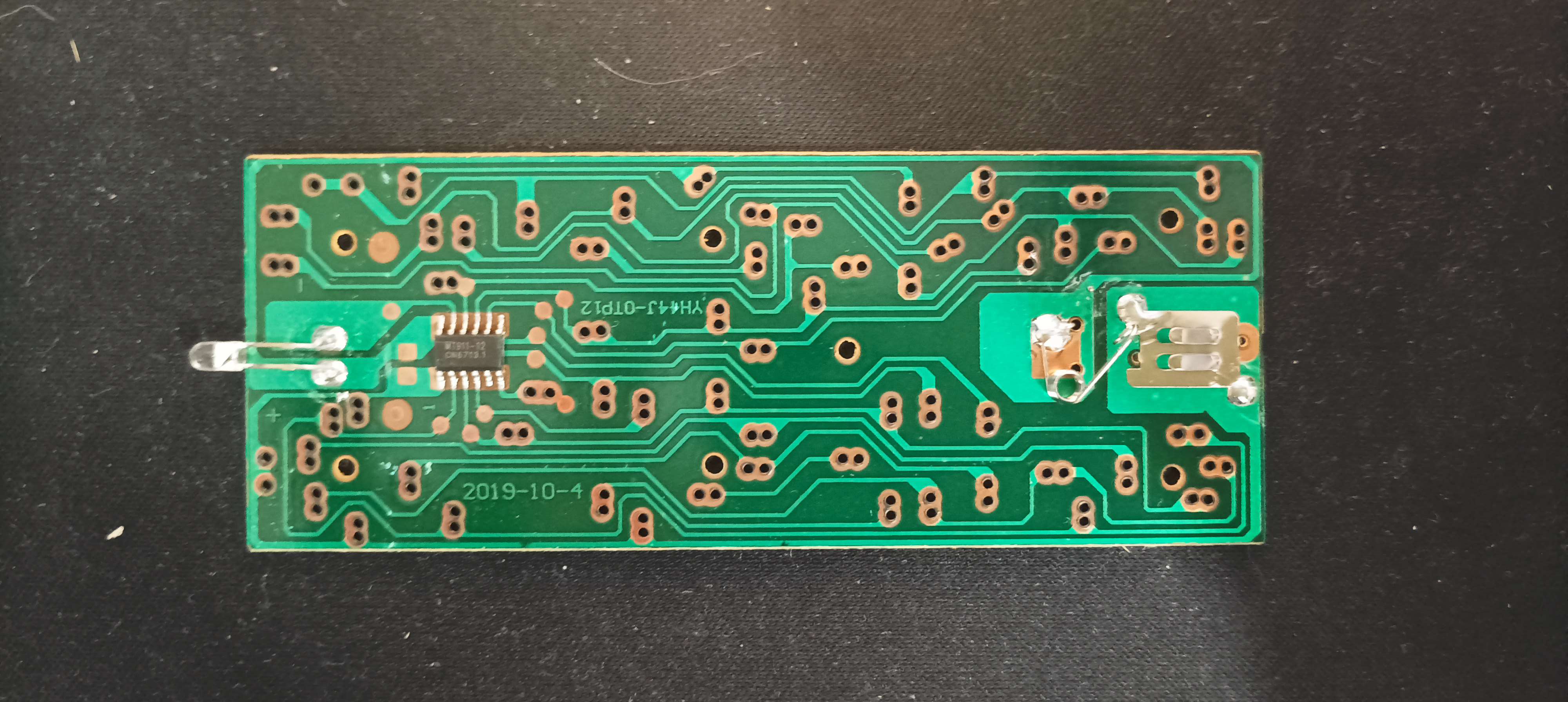 pcb télécommande 