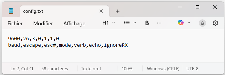 Fichier config.txt 