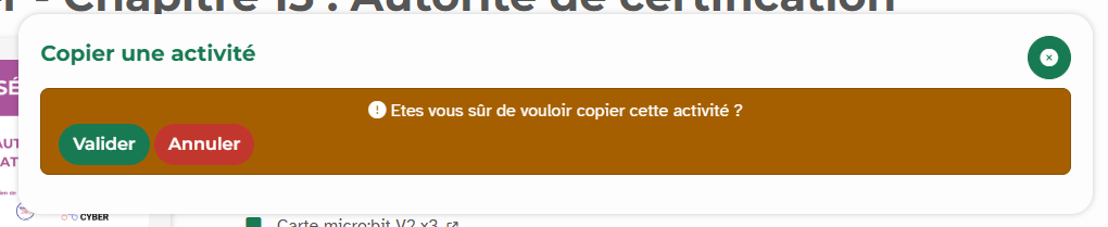 valider 