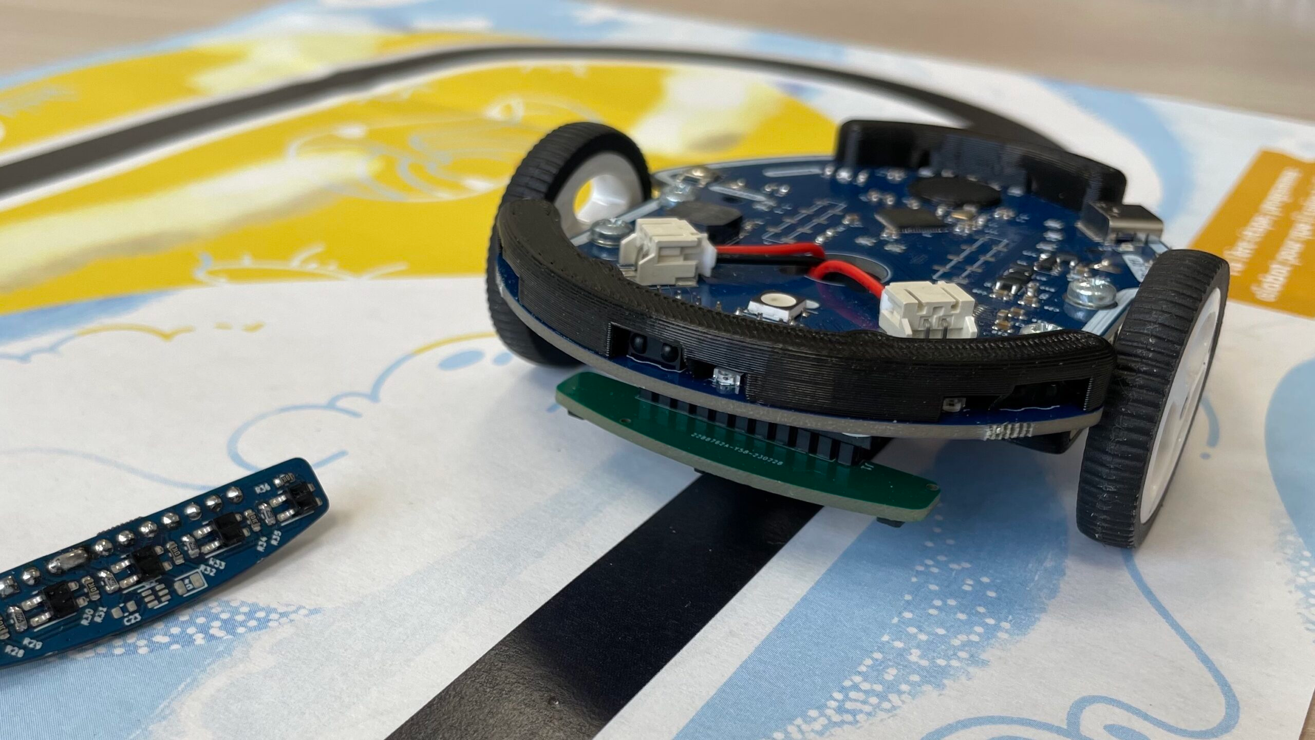 Suivre une ligne avec Eliobot