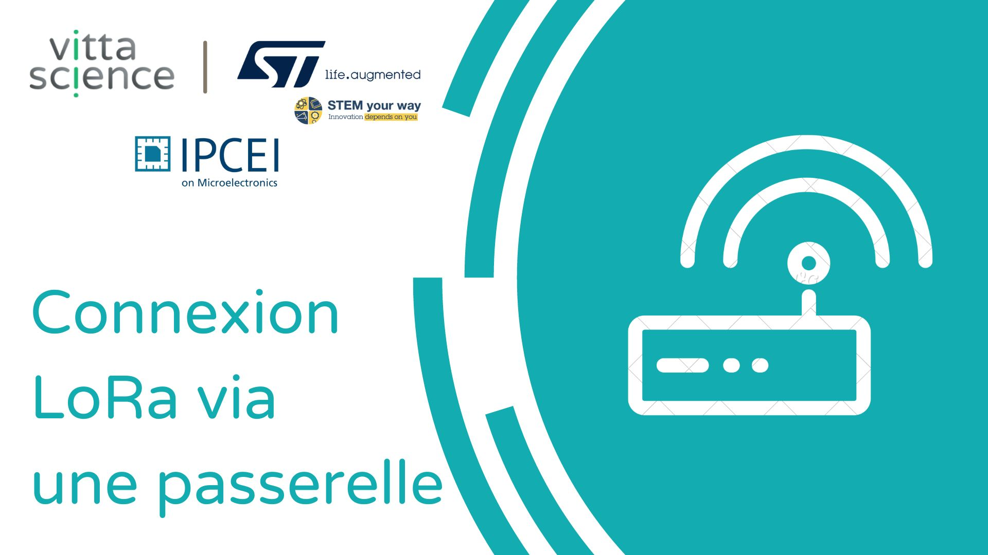 Option 4 : Se connecter au réseau LoRa via une passerelle (Gateway)
