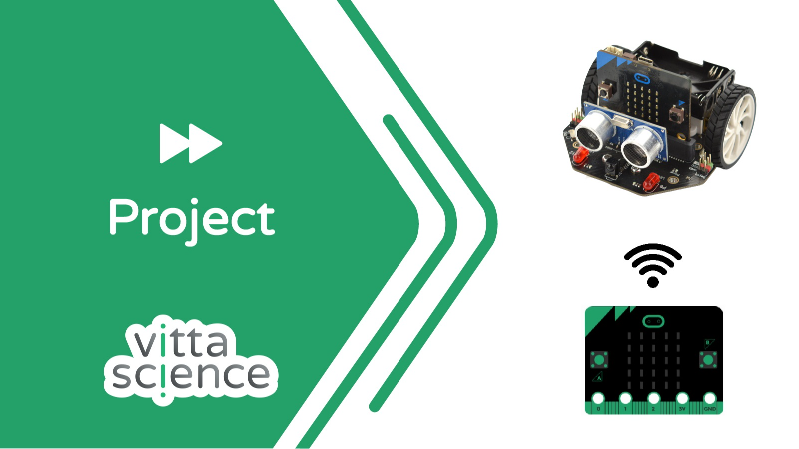 Piloter le robot Maqueen par communication radio en utilisant deux cartes Micro:bit